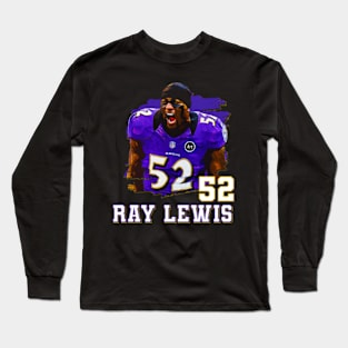 Ray Lewis 52 Long Sleeve T-Shirt